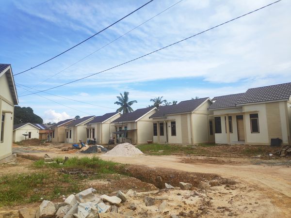 foto posisi tengah perumahan Grand Ar-Raudah 7