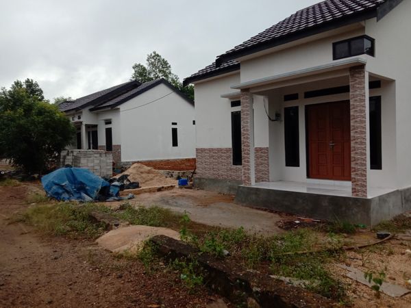 foto posisi tengah perumahan Global Sungai Ulin 2