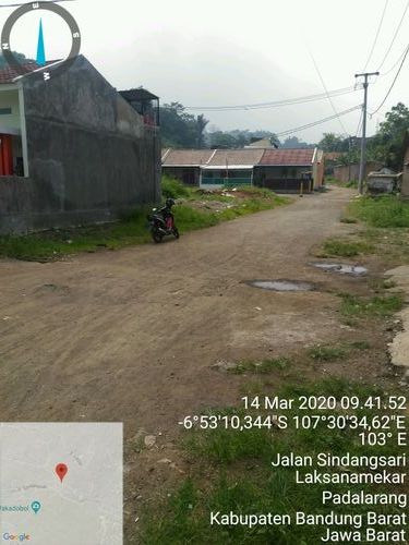 foto posisi tengah perumahan LEMBAH BATUJAJAR VILLAGE