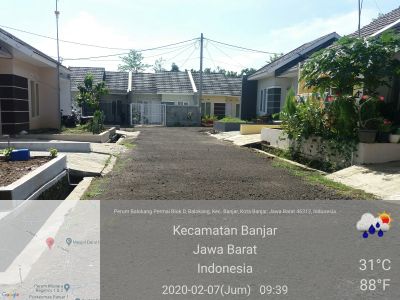 foto posisi tengah perumahan BALOKANG ALFAR REGENCY