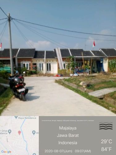 foto posisi tengah perumahan GRIYA ZAHRA
