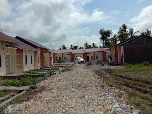 foto posisi tengah perumahan BUMI SALMAN RESIDENCE