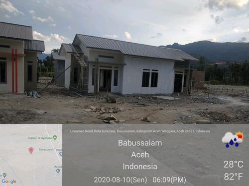 foto posisi tengah perumahan ALAS RESIDENCE V