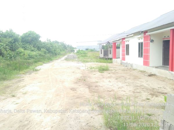 foto posisi tengah perumahan Perumahan Pulau Cempedak