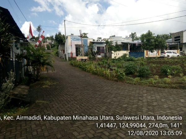 foto posisi tengah perumahan STUDENT HILL SIDE