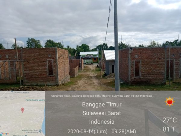 foto posisi tengah perumahan Griya Tanampali Lembang Indah Tahap II