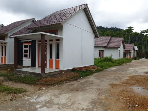 foto posisi tengah perumahan Green Regency