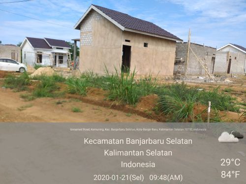 foto posisi tengah perumahan Pesona Multazam 1
