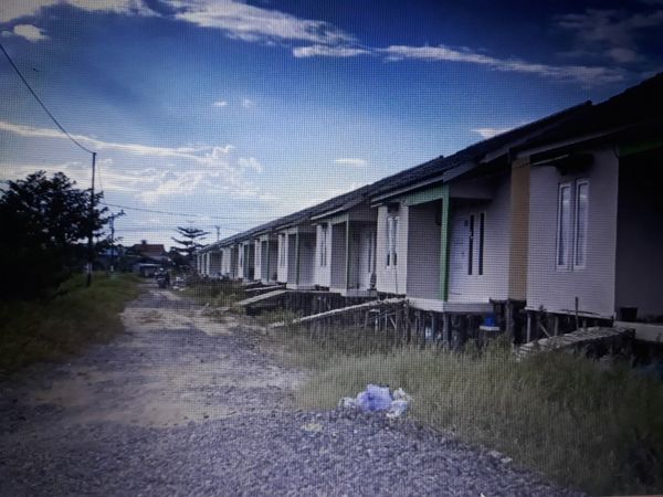 foto posisi tengah perumahan ZAHRA GREEN TAHAP 4