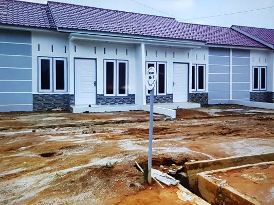 foto posisi tengah perumahan GRAHA MUTIARA TIRTA DELI