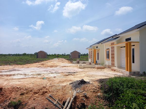 foto posisi tengah perumahan Cantika Residence