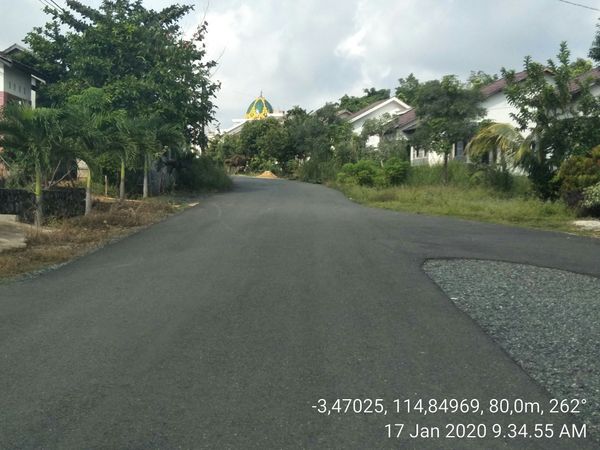 foto posisi tengah perumahan NUANSA FITRIA MANDIRI Tahap 2