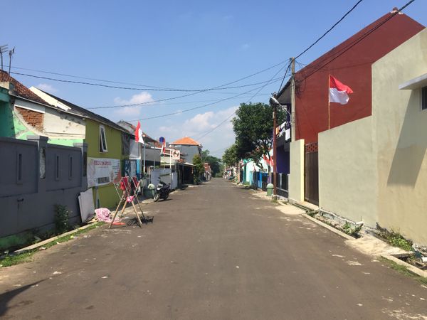 foto posisi tengah perumahan Pratama Regency