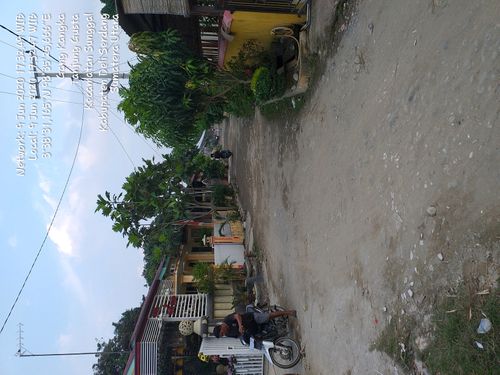 foto posisi tengah perumahan Villa payung teduh. 