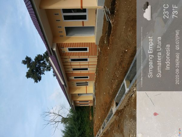 foto posisi tengah perumahan Grand Permata Residence Lingga