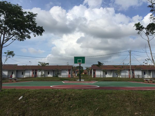 foto posisi tengah perumahan CitraRaya City Cluster Cempaka Asri
