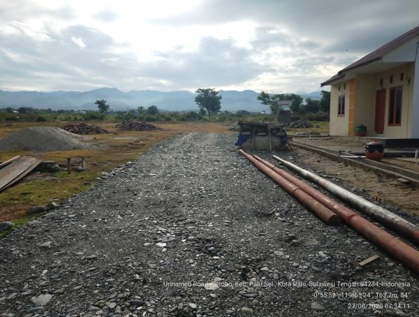 foto posisi tengah perumahan BATU MULIA TAHAP 2