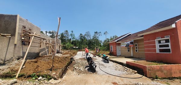 foto posisi tengah perumahan Griya Ciramat Pasanggrahan