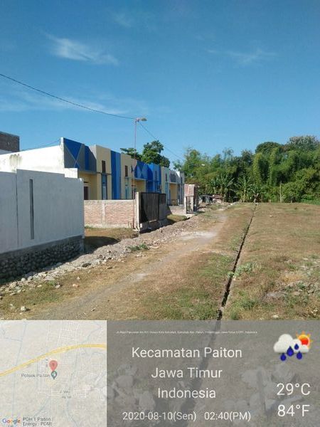 foto posisi tengah perumahan SUKODADI INDAH RESIDENCE