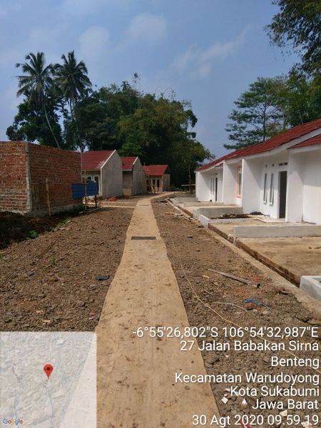 foto posisi tengah perumahan SHIFA RESIDENCE 2