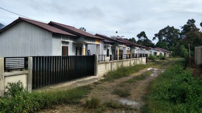 foto posisi tengah perumahan Bangun Sari Asri