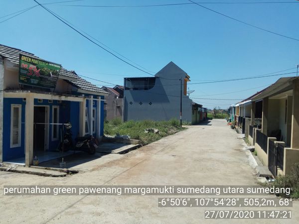 foto posisi tengah perumahan PAWENANG RESIDENCE