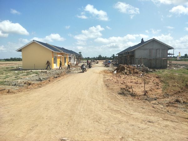 foto posisi tengah perumahan PESONA RESIDENCE