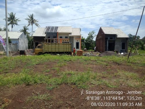 foto posisi tengah perumahan Telaga Kautsar Regency