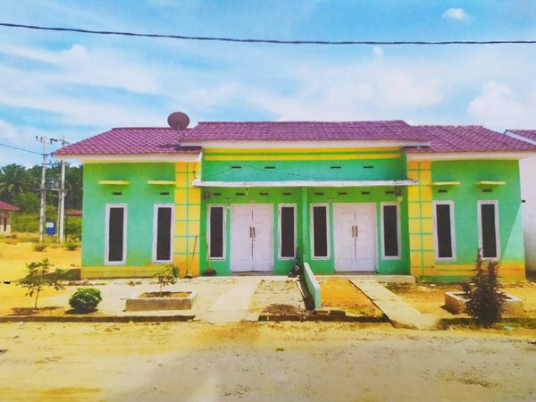 foto posisi tengah perumahan Griya Menteng Raya Perdana