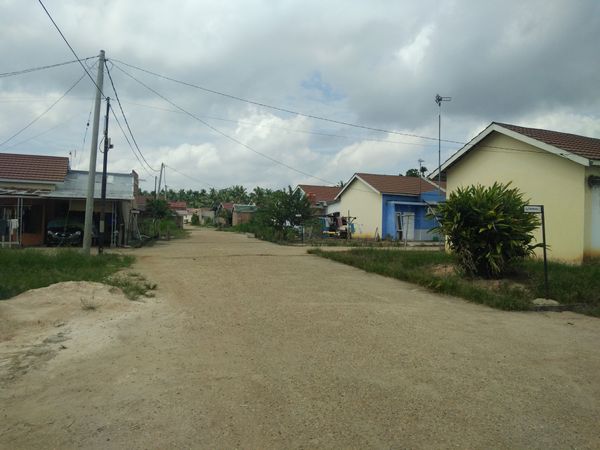 foto posisi tengah perumahan Jambi Arsa Regency