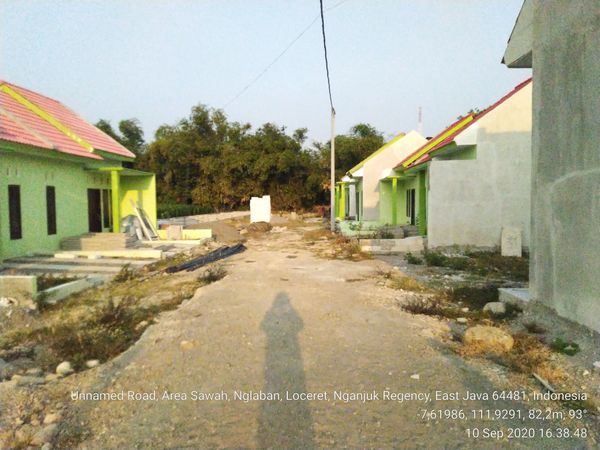 foto posisi tengah perumahan Sumengko Green Residence