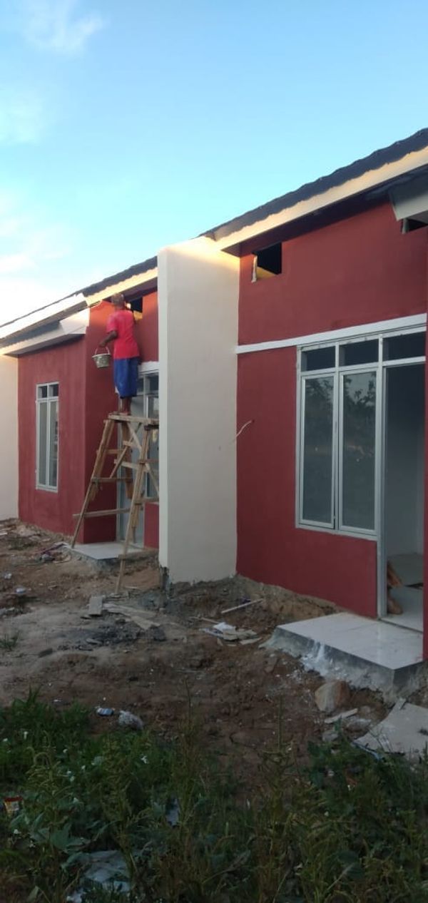 foto posisi tengah perumahan Mutiara Srimahi Residence