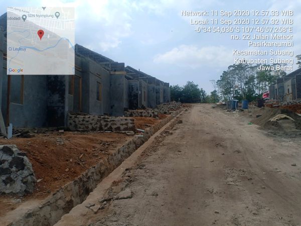 foto posisi tengah perumahan GRIYA PUTRA RESIDENCE