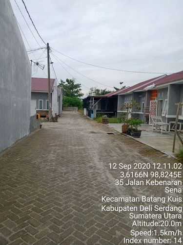 foto posisi tengah perumahan Kampoeng Kenanga