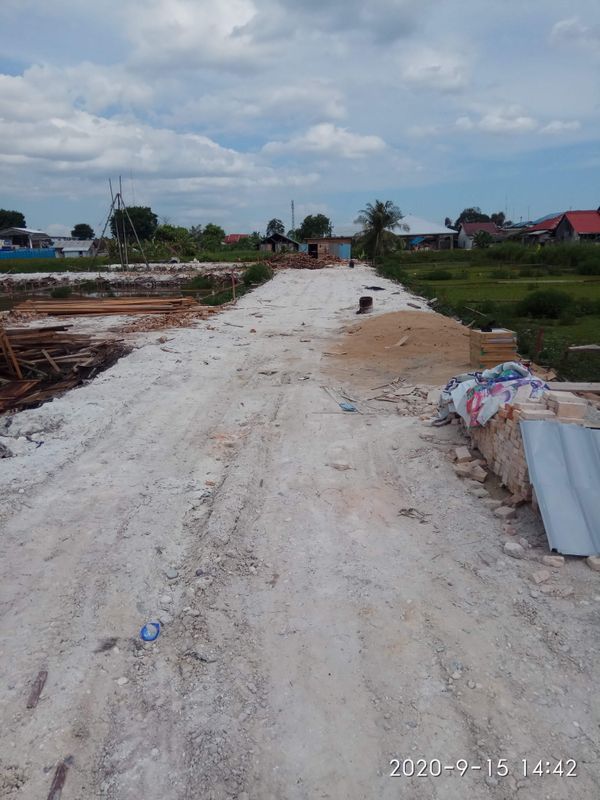 foto posisi tengah perumahan SHALLI MESSI INDAH BLOK C