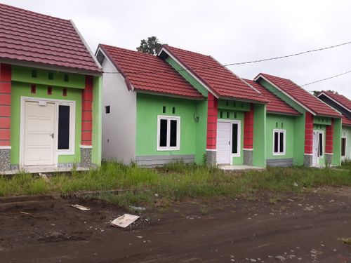 foto posisi tengah perumahan GREEN GARDEN KALI KESIK
