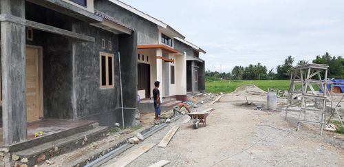 foto posisi tengah perumahan Griya Mirna