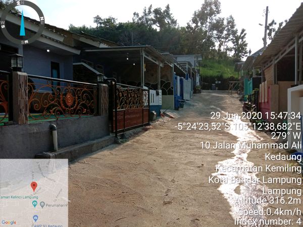 foto posisi tengah perumahan PONDOK SIGER 3
