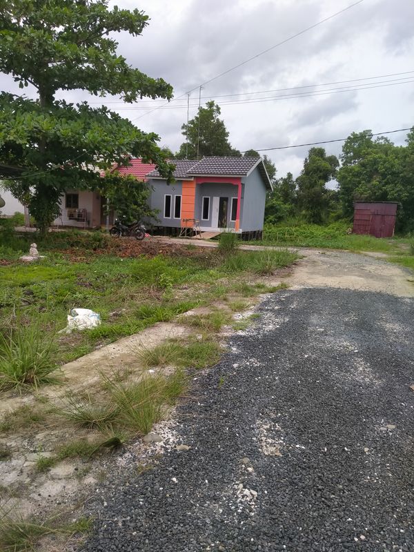 foto posisi tengah perumahan Marabahan Residence