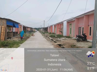 foto posisi tengah perumahan GRAND ASIA CITY TAHAP 2
