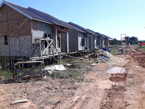 foto posisi tengah perumahan GRIYA ANISAH PERMAI TAHAP IV