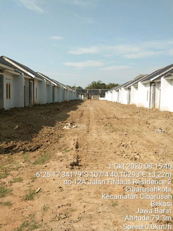 foto posisi tengah perumahan FIRDAUS RESIDENCE 2