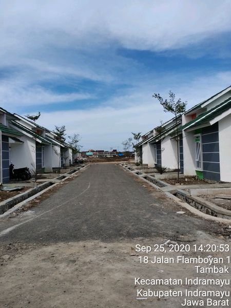 foto posisi tengah perumahan PESONA CITRA RESIDENCE 