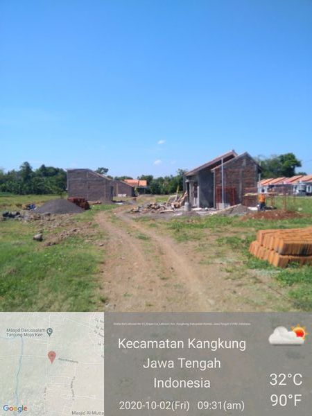 foto posisi tengah perumahan Lebosari Asri Residence