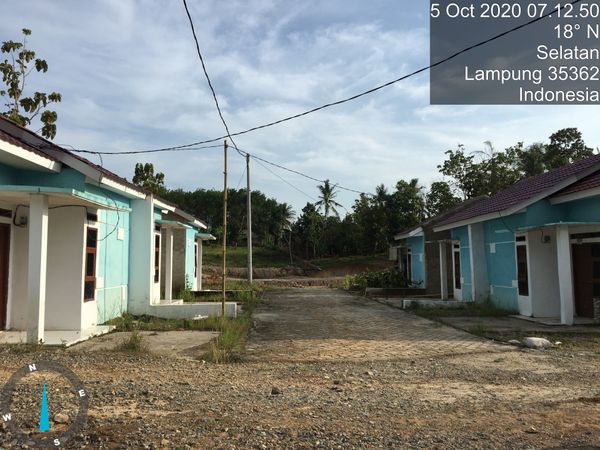 foto posisi tengah perumahan SRIKANDI RESIDENCE