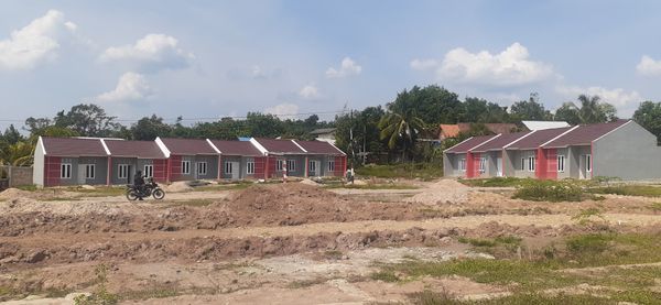 foto posisi tengah perumahan Pesona Keban Agung