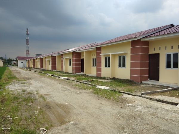 foto posisi tengah perumahan Citra Kampung Lalang