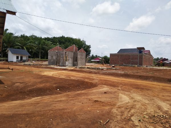 foto posisi tengah perumahan D'Permata Indotama
