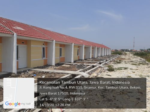 foto posisi tengah perumahan WAHANA SRIMUKTI