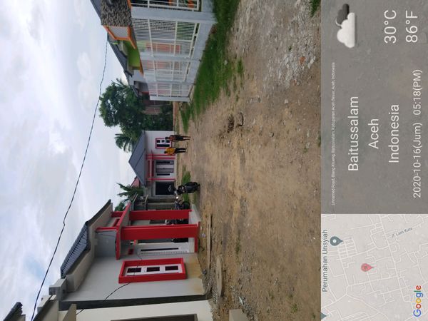 foto posisi tengah perumahan Dua Mutiara Residence